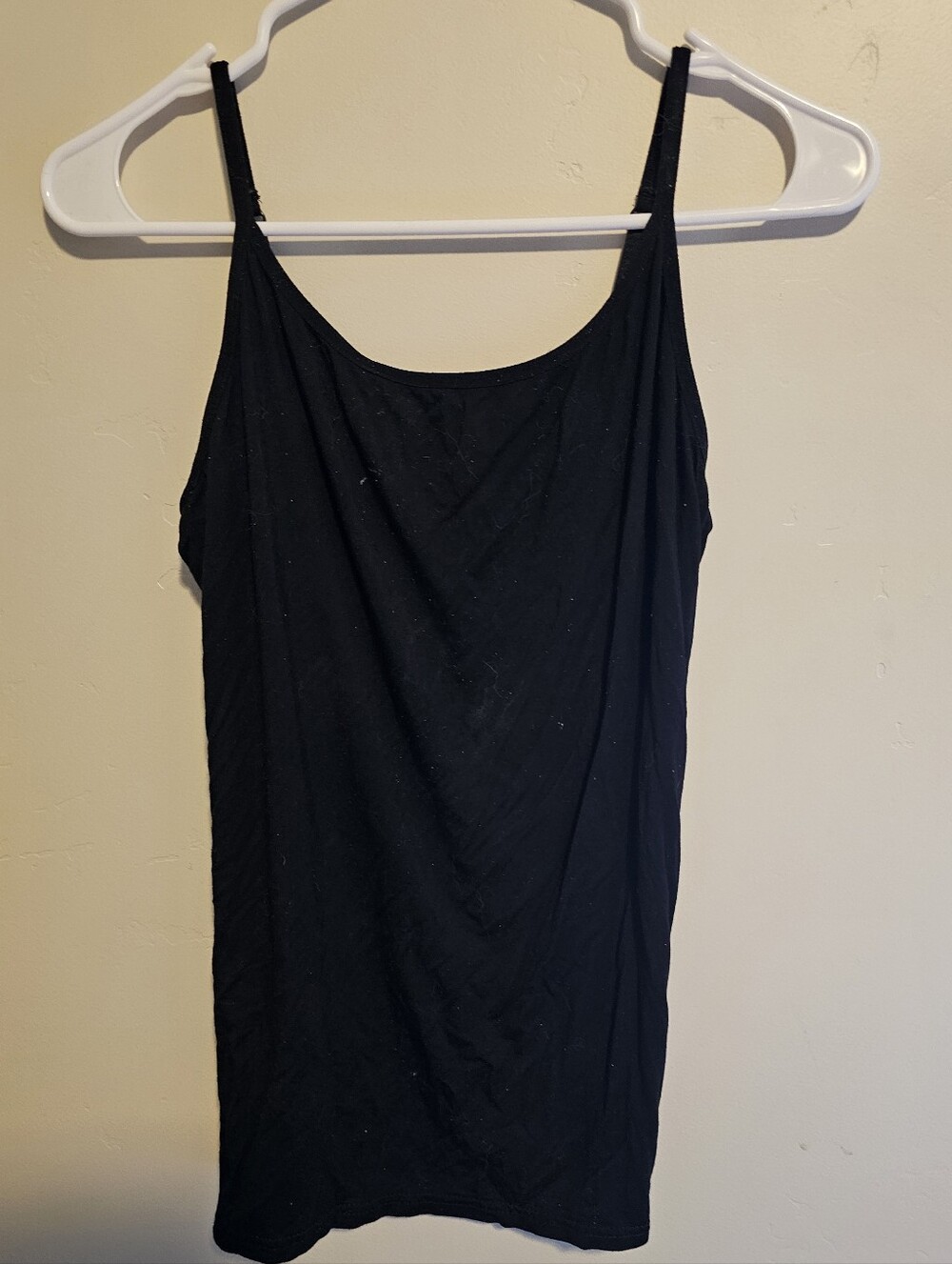 Classic Black Spaghetti Strap Tank Top